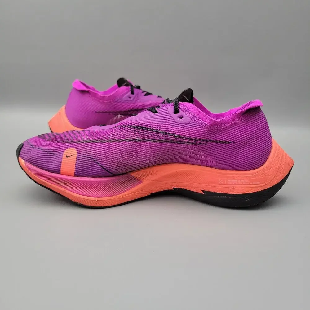 Nike ZoomX Vaporfly Next% 2 Shoes Womens 10.5 Purple Running Sneakers CU4123-501